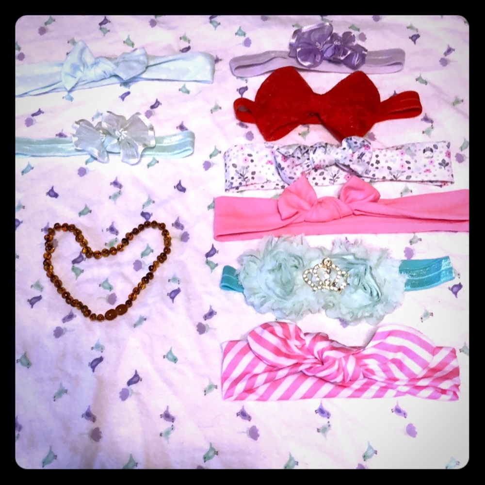 Baby headband bundle (8)
